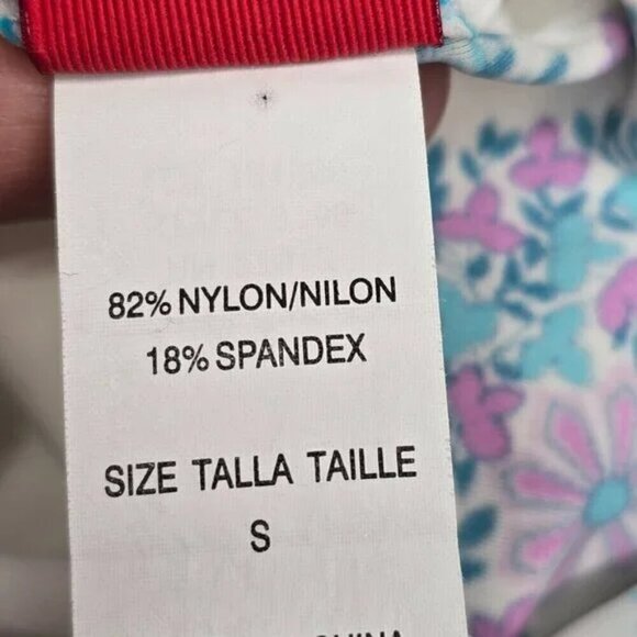 Vintage Esprit Y2K White Paisley Circle Swim Suit Beach Cover - Picture 8 of 8